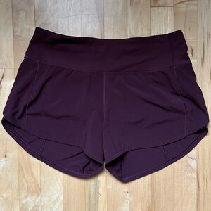 LULULEMON Speed Up High-Rise Lined Short 4" SIZE 6
